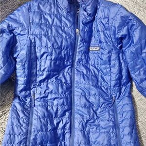 Patagonia Blue Quilted Lightweight Puffer Jacket